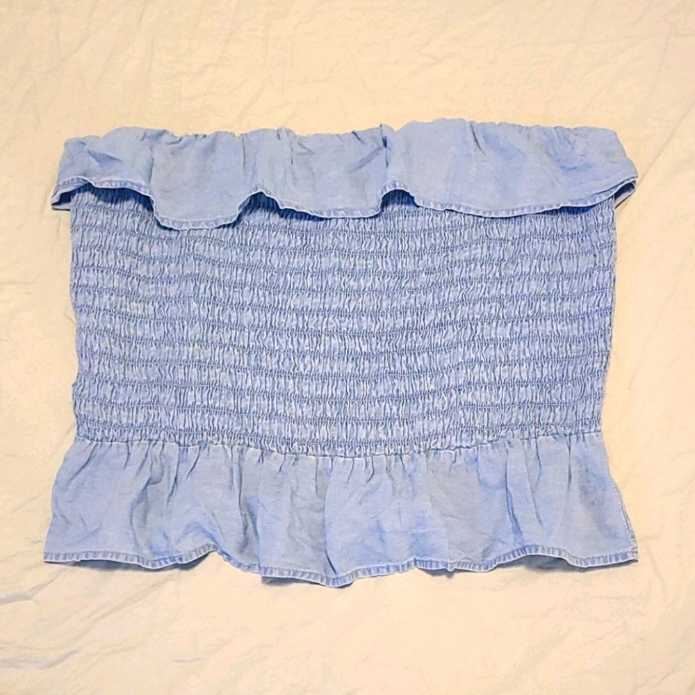 Candie's Jean Crop Top